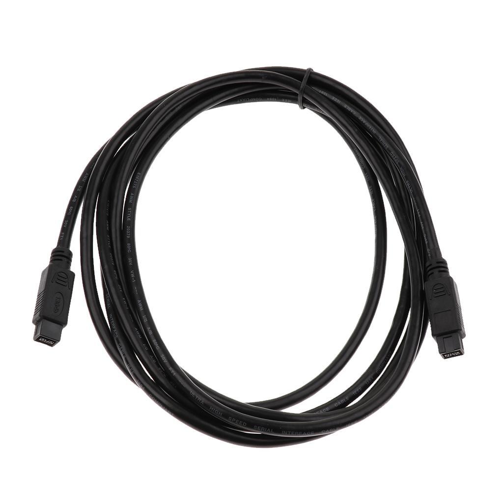 1.8m  800  1394b Cable 9-Pin Male To 9-Pin Male Wire