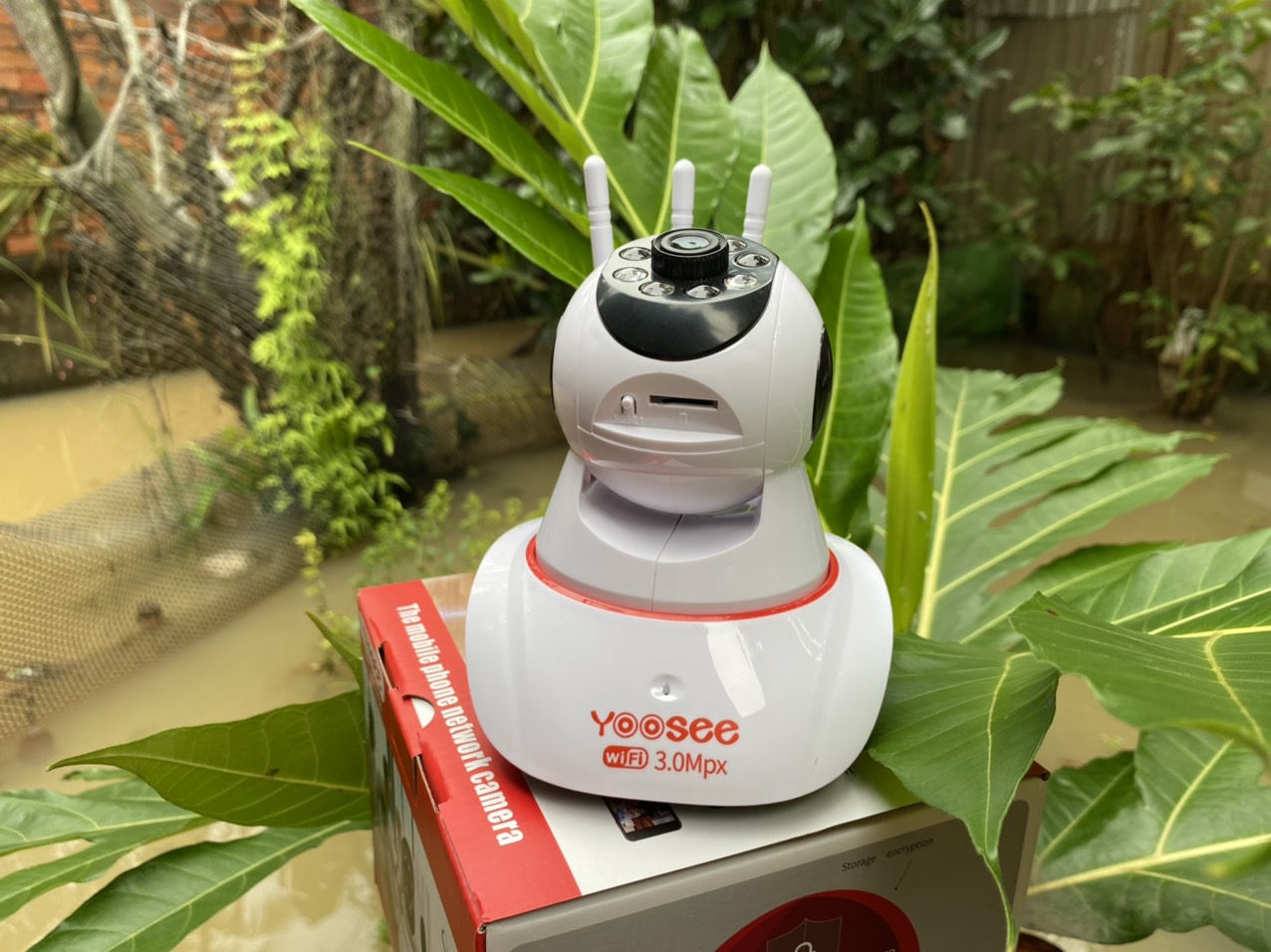 CAMERA IP WIFI YOOSEE HD1080 - 20.Mps - BAN ĐÊM CÓ MÀU - XOAY 360 ĐỘ - THEO DÕI ĐỐI TƯỢNG - HÀNG CHÍNH HÃNG