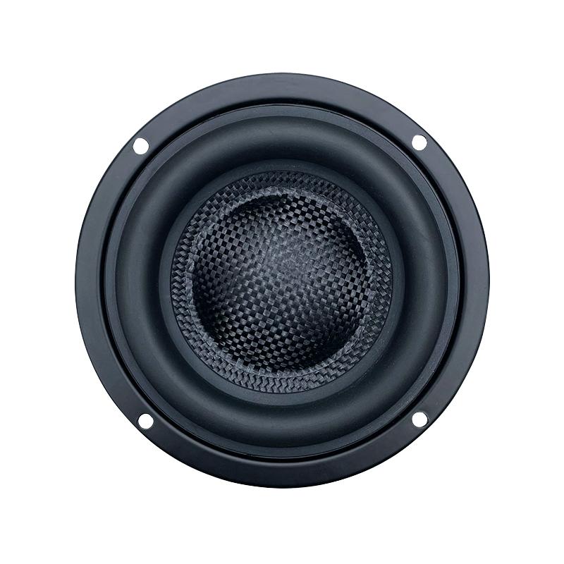 Loa phụ 4 inch 4 inch 4 8 ohm 50W Audio sửa đổi âm thanh Long Stroke Deep Bass Bookshelf Loa Color: 8Ohm