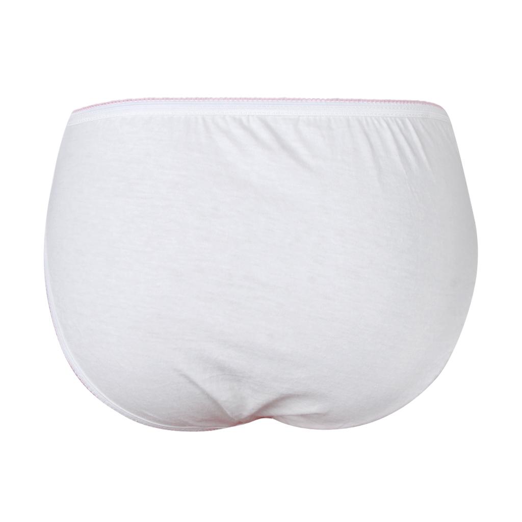 Women’s White Cotton Disposable Panties Underwear for Travel Postpartum SPA