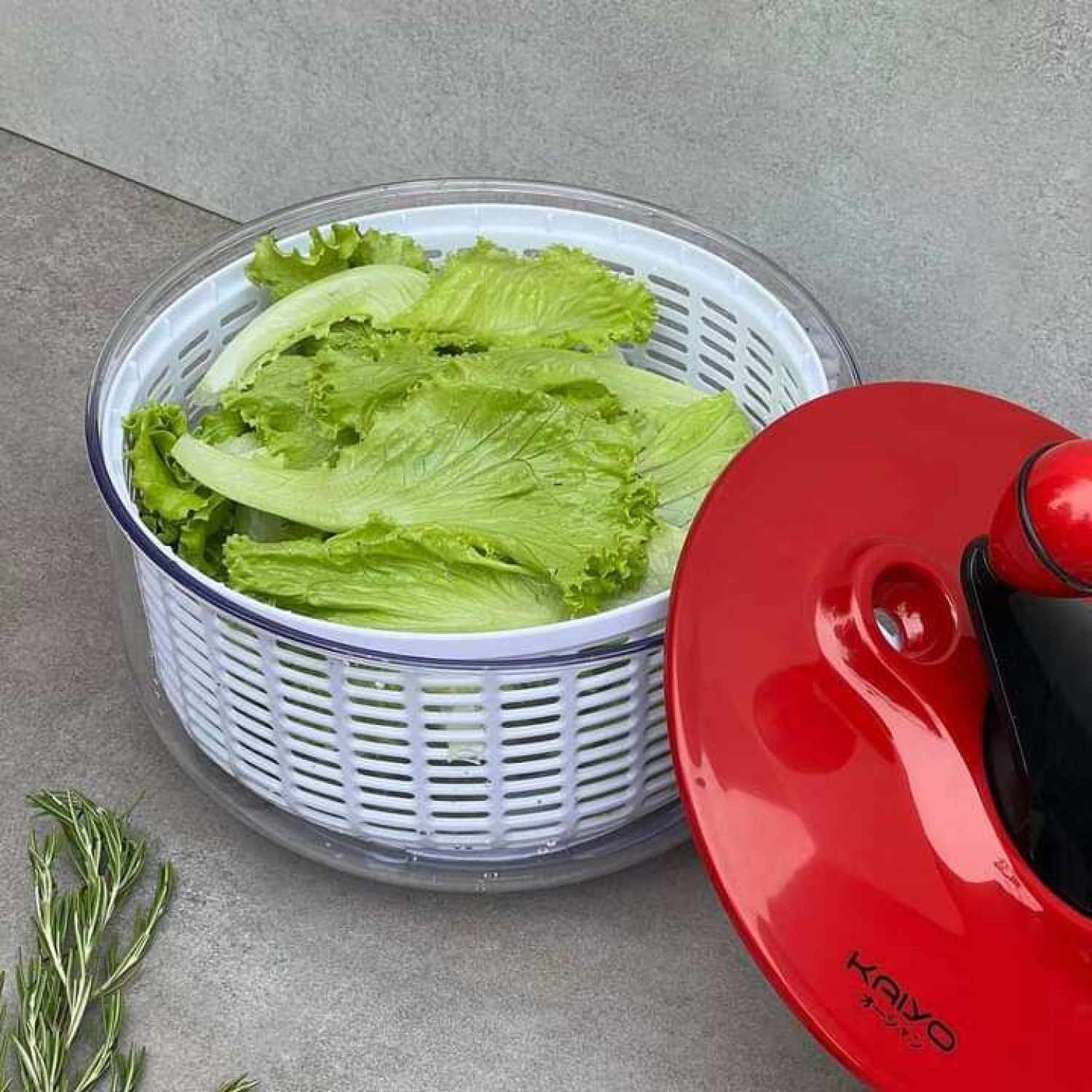 Rổ quay rau ly tâm Sothing Kaiyo 5,5L size 26cm- hàng chính hãng