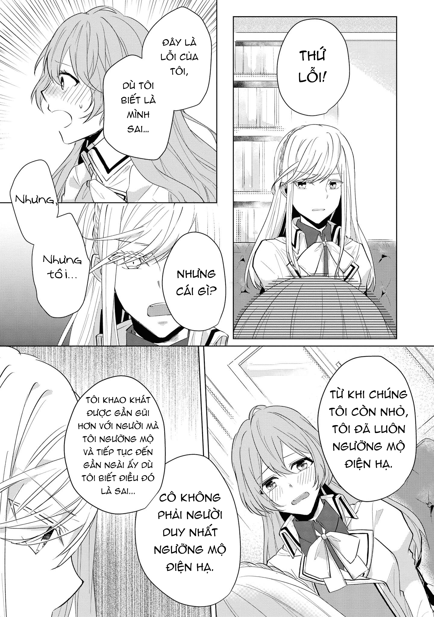 vị hôn phu là kẻ phản diện nên tôi hơi rén chapter 5 16