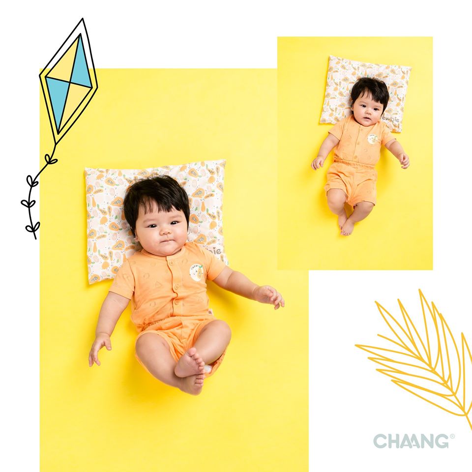 Bộ cúc giữa chanh Chaang size 0-3M