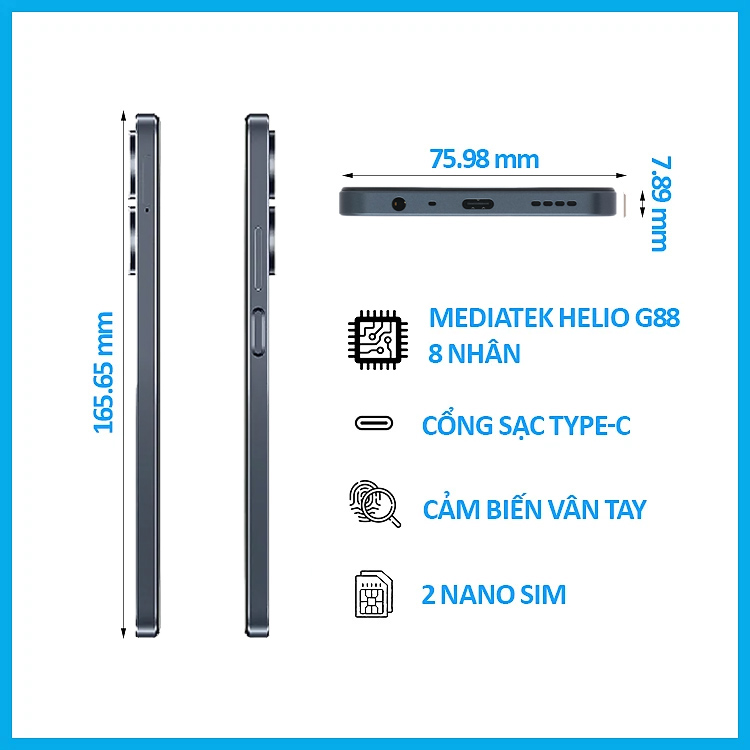 Điện thoại Realme C55 - Hàng chính hãng