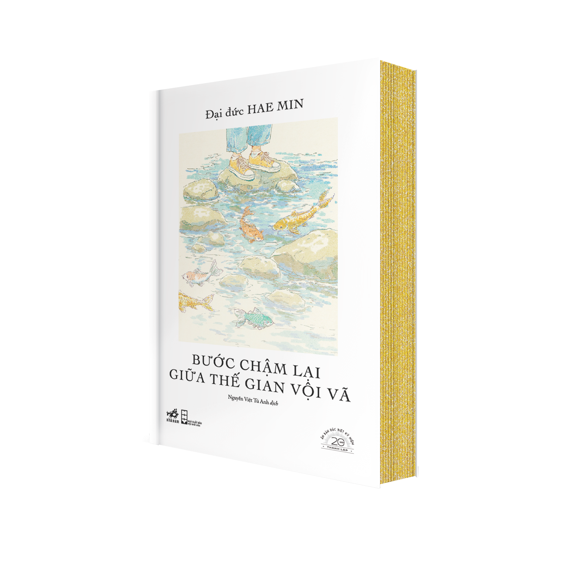 Sách Bước Chậm Lại Giữa Thế Gian Vội Vã - Ấn Bản Đặc Biệt 20 Năm Thành Lập Nhã Nam - Bìa Cứng