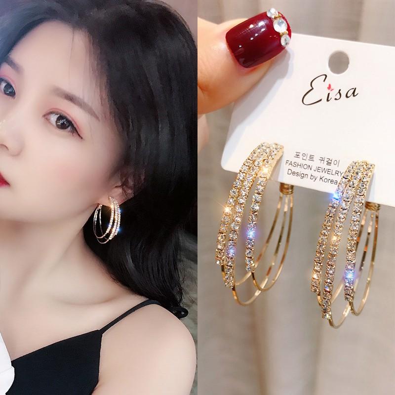Khuyên Tai Bông Tai Nữ Thời Trang Hàn Quốc Đẹp Cá Tính, Dễ Thương...