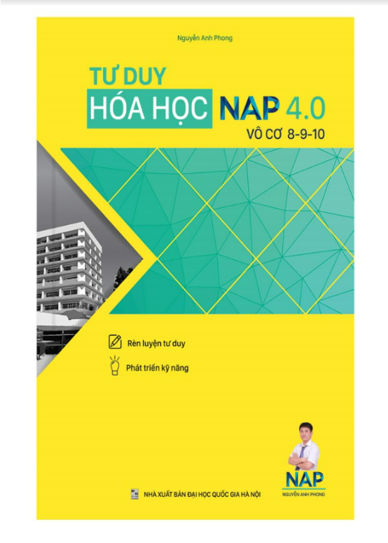 Sách Tư Duy Hóa Học Giải Bài Toán Điểm 8910 (Vô Cơ)