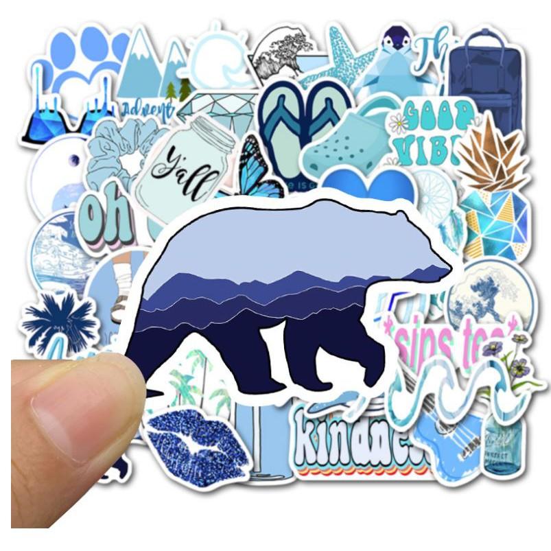 Sticker dán cao cấp CHỦ ĐỀ BIỂN Cực COOL ms#51