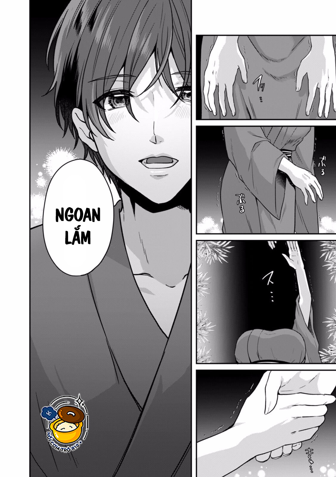 Sắp Không Kiềm Chế Nổi Trên Chuyến Tàu Đông Đúc chapter 9.2 - Trang 10