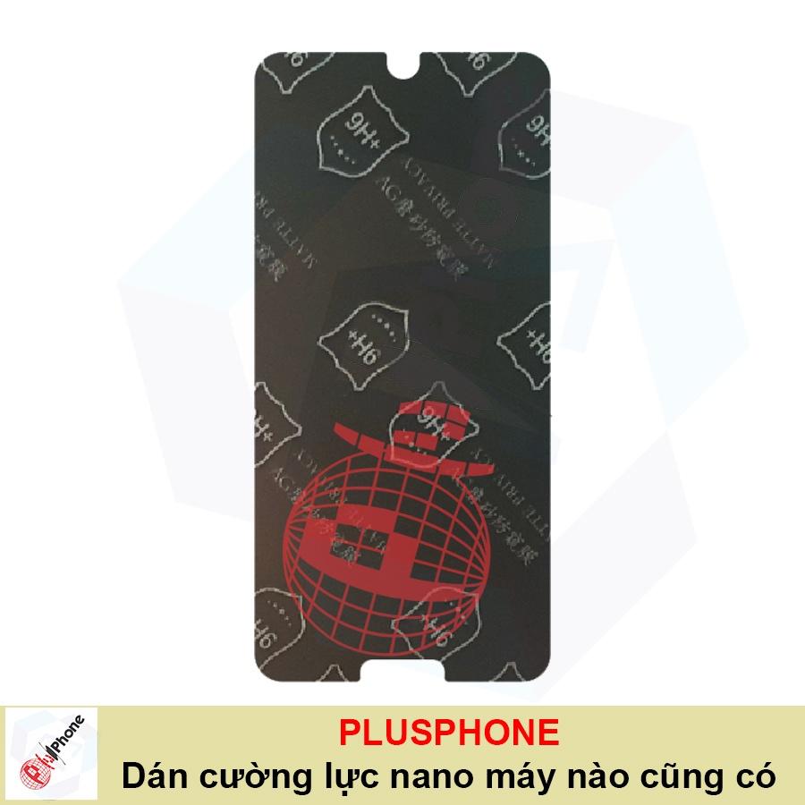 Dán chống nhìn trộm dành cho Sharp Aquos R2 - Dán cường lực dẻo nano 9H+
