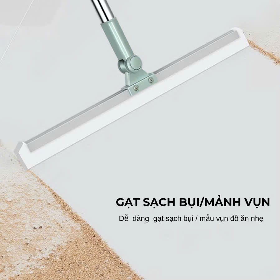 Cây Gạt Nước Chà Sàn Nhà Tắm Silicon Thông Minh Xoay 360 Độ LOẠI 50CM - HÀNG CHÍNH HÃNG MINIIN