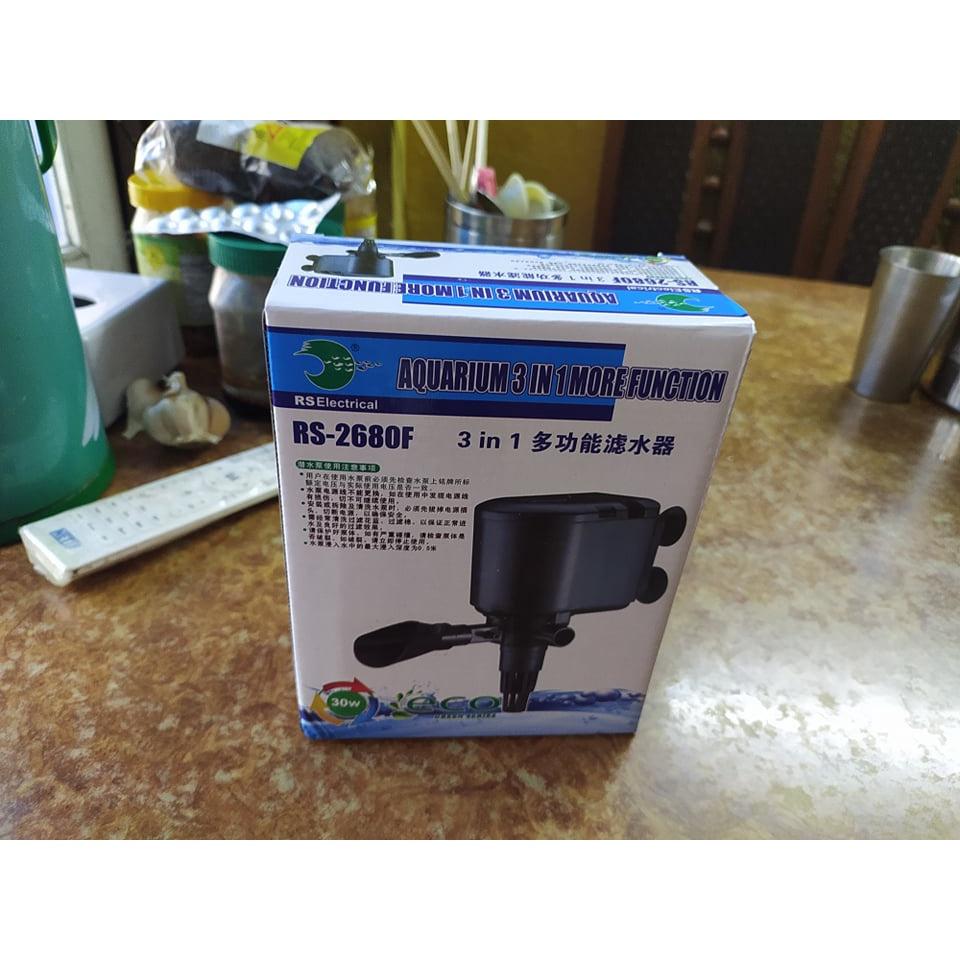 Máy bơm bể cá, hồ cá 3 trong 1 RS 2680F - rs2680