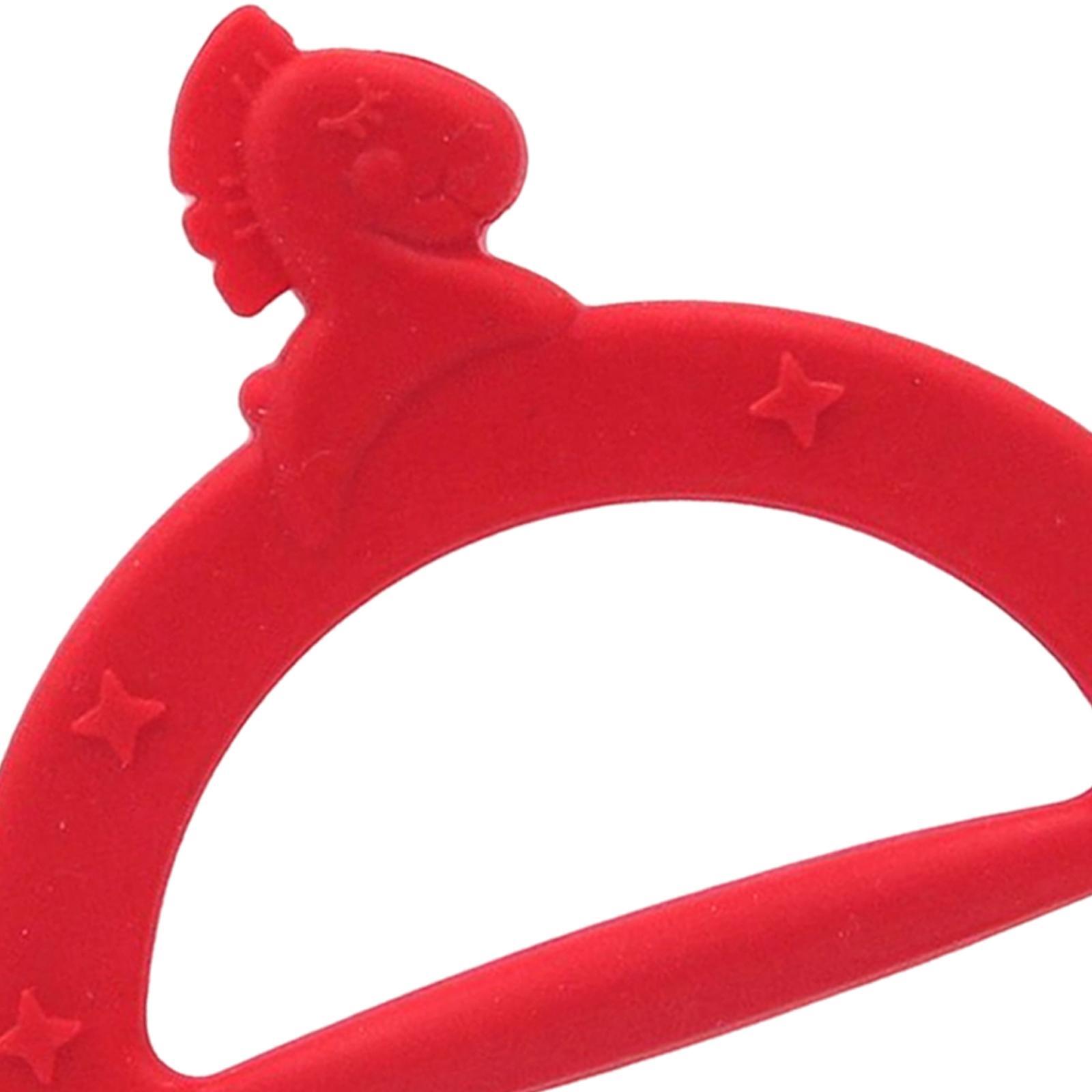 Baby Molar Stick Toy Teething Teether Infants Red