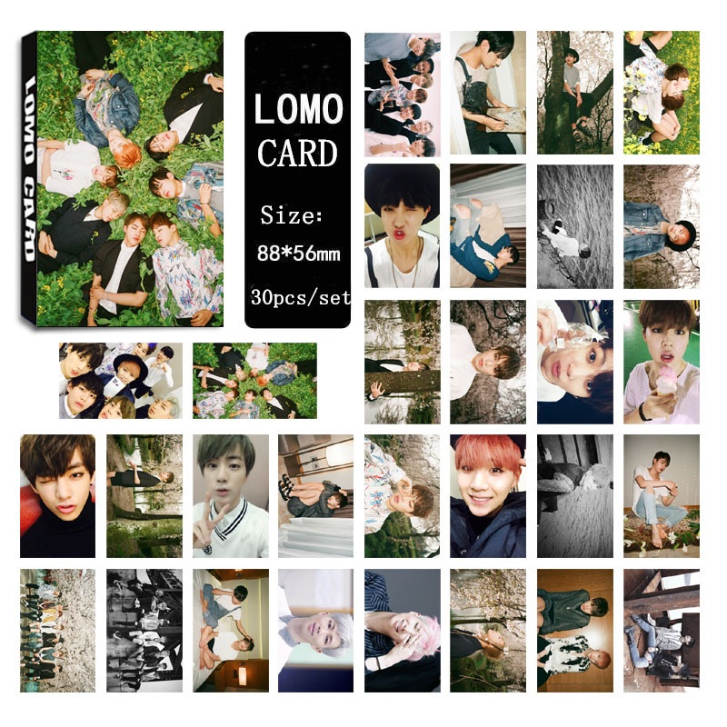 Lomo card BTS &quot;Summer Package