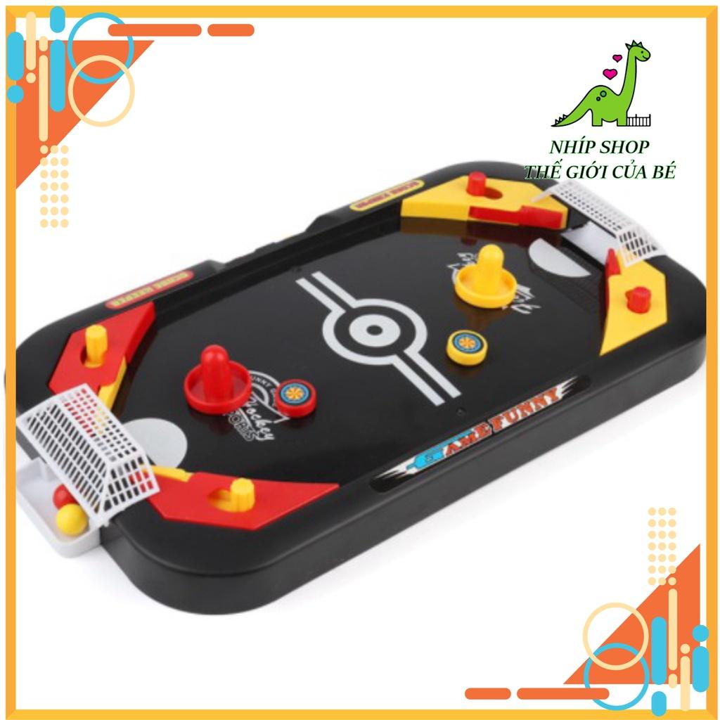 Siêu phẩm 2021 - Trò chơi đối kháng 2 chế độ chơi bóng trên băng Air Hockey thể thao cho gia đình, trẻ nhỏ