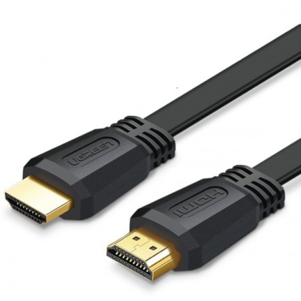 Cáp HDMI bọc lưới 1.4V Ugreen hỗ trợ độ phân giải cao - Hàng chính hãng