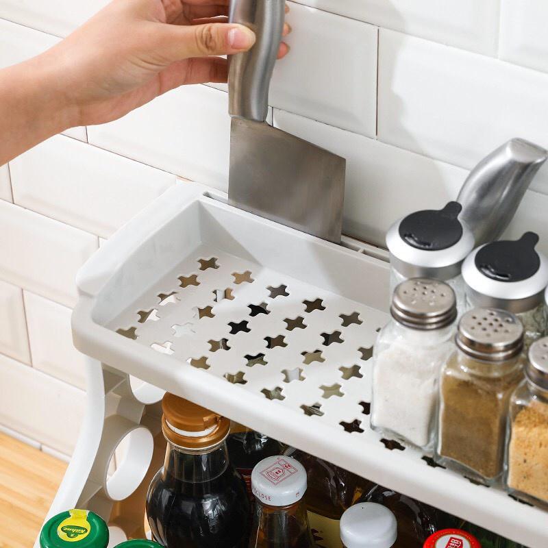 Kệ Nhà Bếp, Kệ Đựng Gia Vị 2 tầng, Kệ Đựng Gia Vị cao cấp 88277 shop KHO SỈ GIÁ GỐC