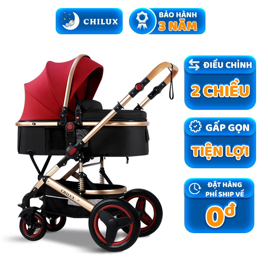 Xe đẩy cho bé Chilux - 9 tính năng nổi bật - Đảm bảo chất lượng