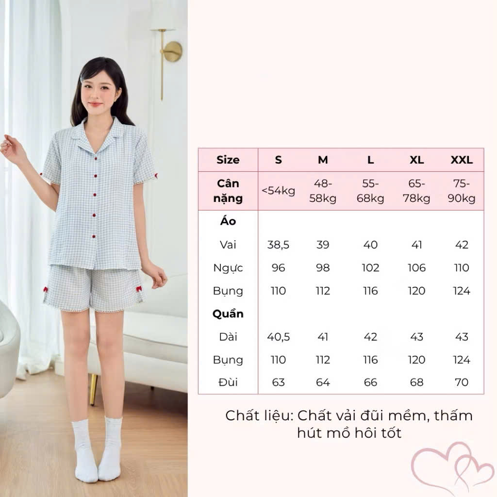 Bộ Đồ Bầu Đùi Chất Đũi Mát Mặc Hè Cho Mẹ Sau Sinh
