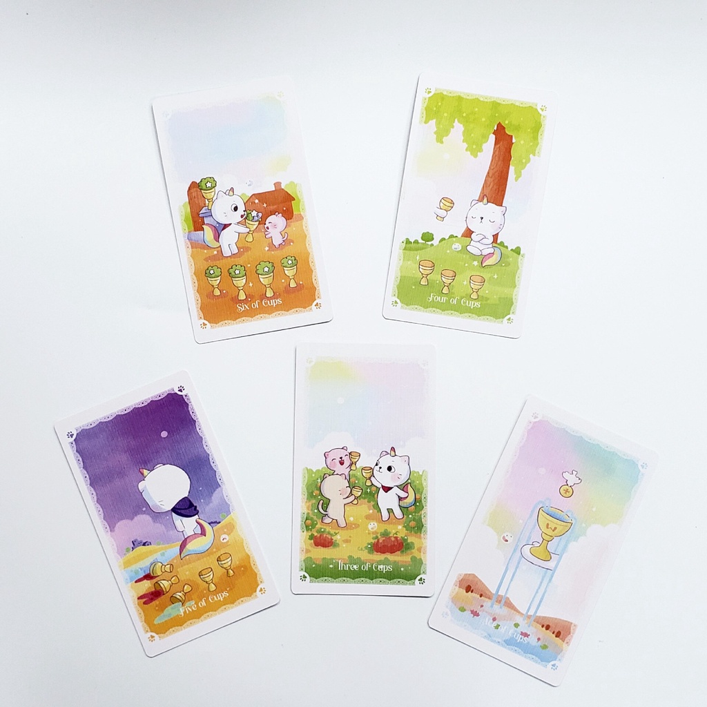 (Size Gốc ) Bộ Bài Kittycorn Tarot Cards Deck