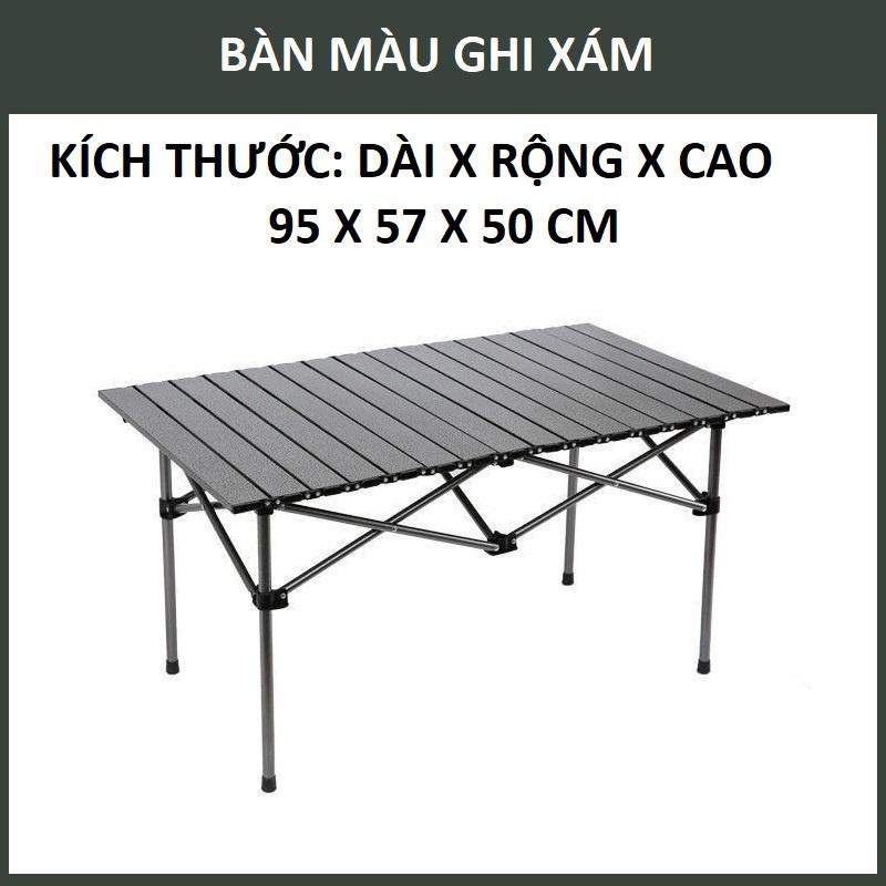 Bàn Gấp Gọn, Bàn Dã Ngoại Dễ Mang Theo Khi Đi Cắm Trại Picnic Ăn Uống Cùng Gia Đình