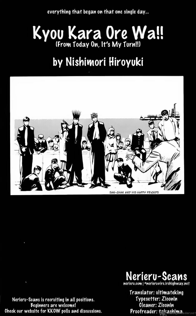 kyou kara ore wa - cặp bài trùng chapter 67 20