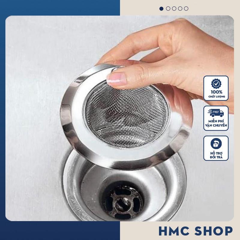 Dụng cụ lọc rác bằng inox tránh tắc nghẽn bồn rửa bát bền đẹp