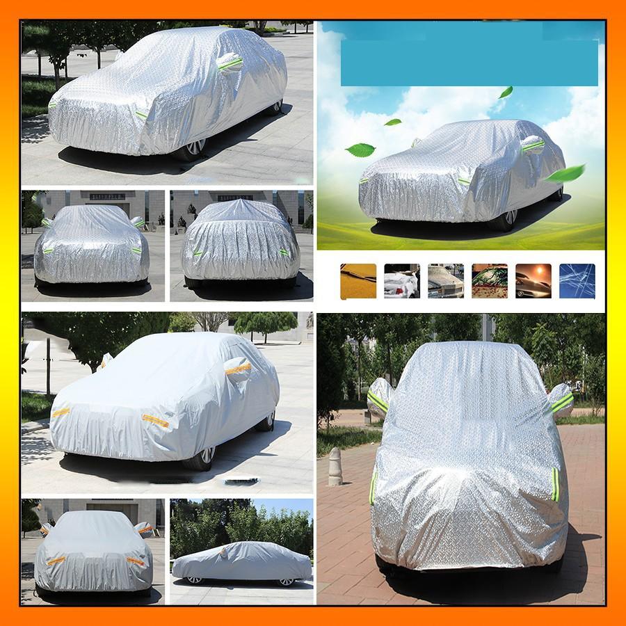 Bạt Phủ Toàn Xe 3 Lớp Chống Xước, Chống Nắng, Chống Cháy Cho Ô Tô