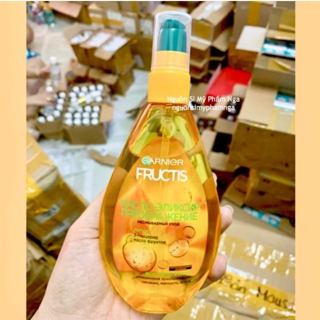 Tinh dầu xịt dưỡng tóc Fructis siêu phục hồi mềm mượt tóc