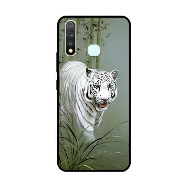Ốp Lưng in cho Vivo Vivo Y19 /U3 /Y5s /U20 Mẫu Nền Hổ Mẫu 4 - Hàng Chính Hãng