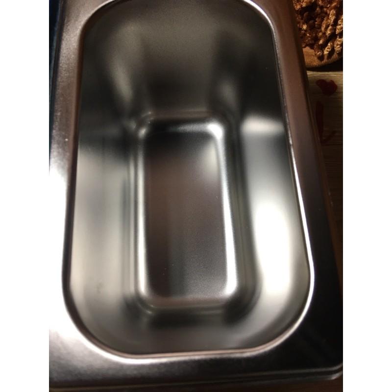 Khay đựng topping inox 1 lít có nắp, dụng cụ pha chế