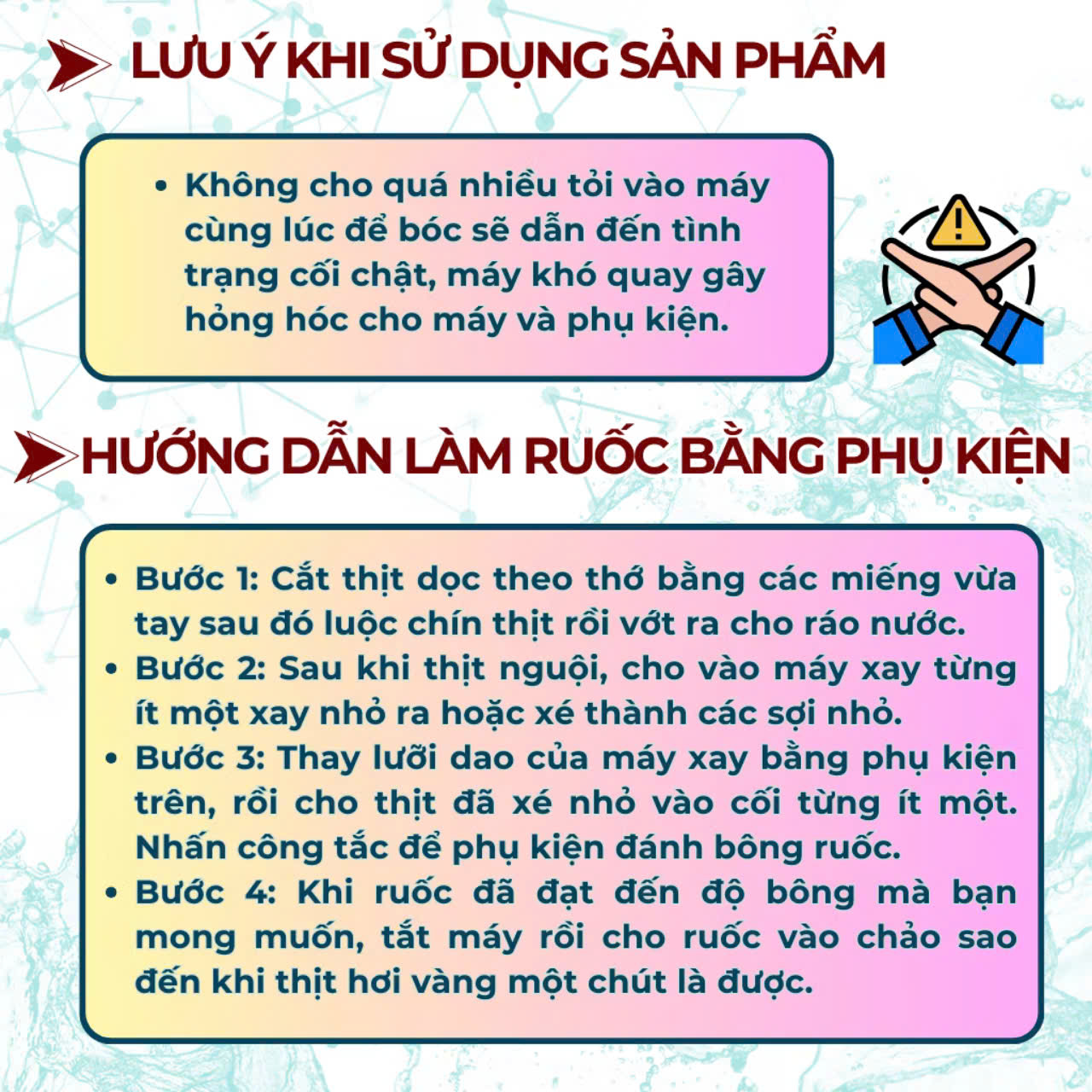 Dụng Cụ Bóc Hành Tỏi, Đánh Ruốc Cho Máy Xay Thịt 2L - Phụ Kiện Hỗ Trợ Máy Xay Thịt Seka Làm Ruốc - Chính Hãng