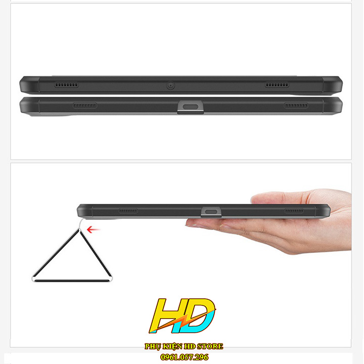 Bao Da Chống Sốc Dành Cho Xiaomi Pad 5 và Xiaomi Pad 5 Pro Chính Hãng Dux Ducis Toby Lưng Trong Suốt, Không Ố Màu, Có Ngăn Đựng Bút Tiện Lợi - Hàng Chính Hãng