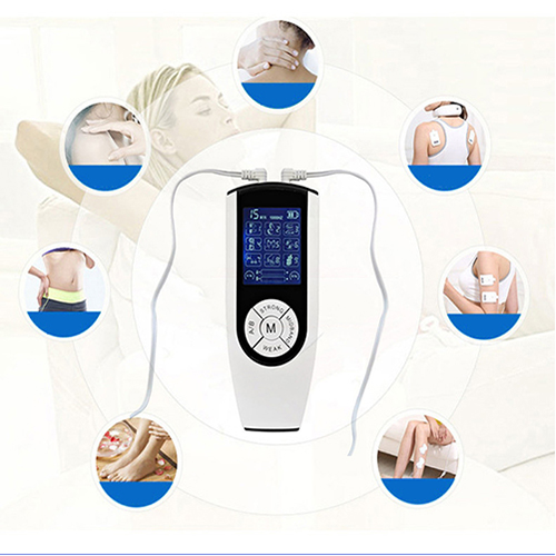 Máy Massage Xung Điện Nikio NK-103 - 2 Kênh Matxa Độc Lập , 4 Miếng Dán Mát Xa Toàn Thân, 9 Chế Độ, 15 Cường Độ Tùy Chỉnh, Pin Sạc Tiện Lợi