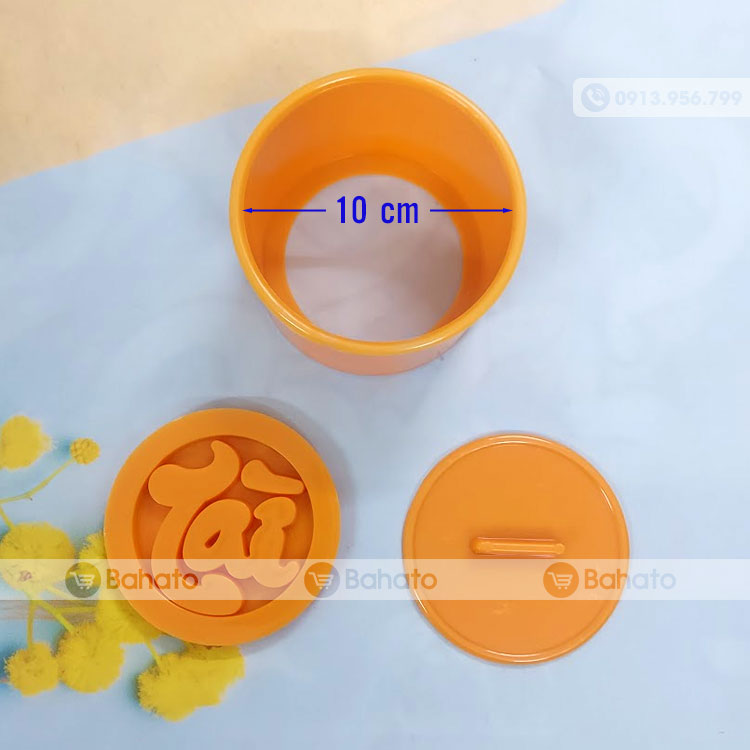 Khuôn Xôi 10cm Tròn Vĩnh Trường Chữ Tài Tiếng Việt Nam