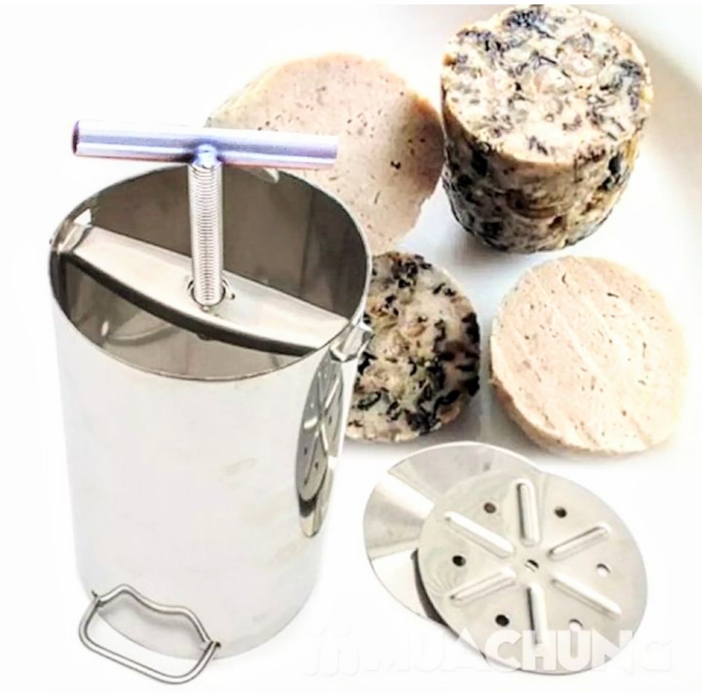 BỘ KHUÔN GÓI LÀM GIÒ CHẢ GIÒ THỦ GIÒ LỤA BẰNG INOX NGUYÊN KHỐI TIỆN DỤNG CỰC ĐẸP VÀ CHẮC CHẮN HÀNG CHUẨN CHẤT LƯỢNG