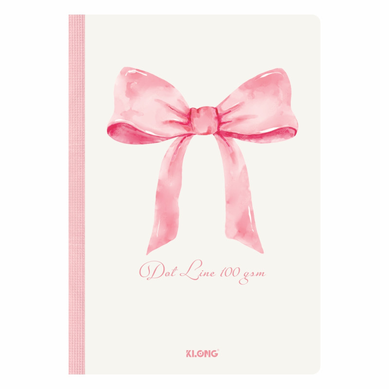 Vở kẻ ngang chấm may dán gáy Pastel Coquette B5 80 trang 100/76; MS: 860