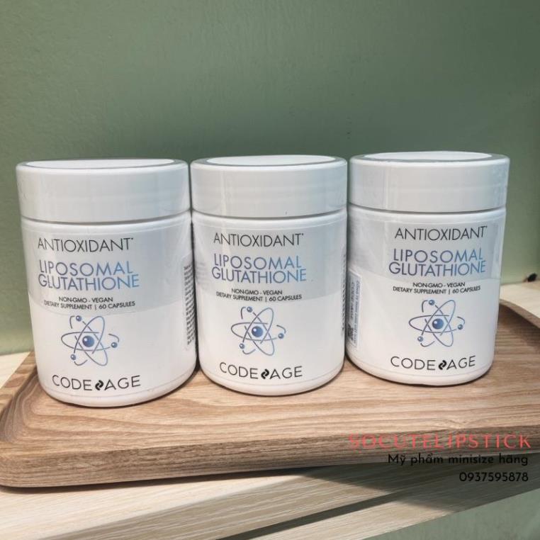 Viên Uống Trắng Da Liposomal Glutathione Codeage 60 viên
