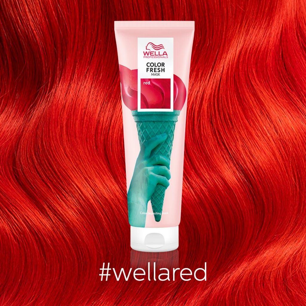 Dầu Hấp Wella Color Fresh Mask Phục Hồi Màu Tóc Nhuộm, Tăng Cường Màu Sắc Dưỡng Tóc Mềm Mượt 150ml