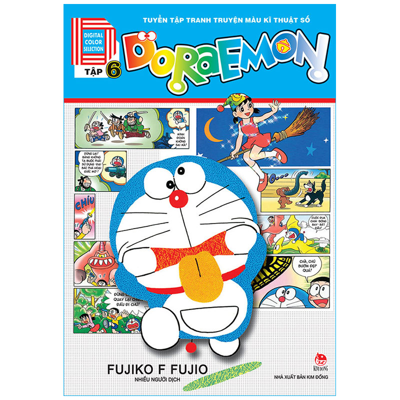 Doraemon Tuyển Tập Tranh Truyện Màu Kĩ Thuật Số Tập 6