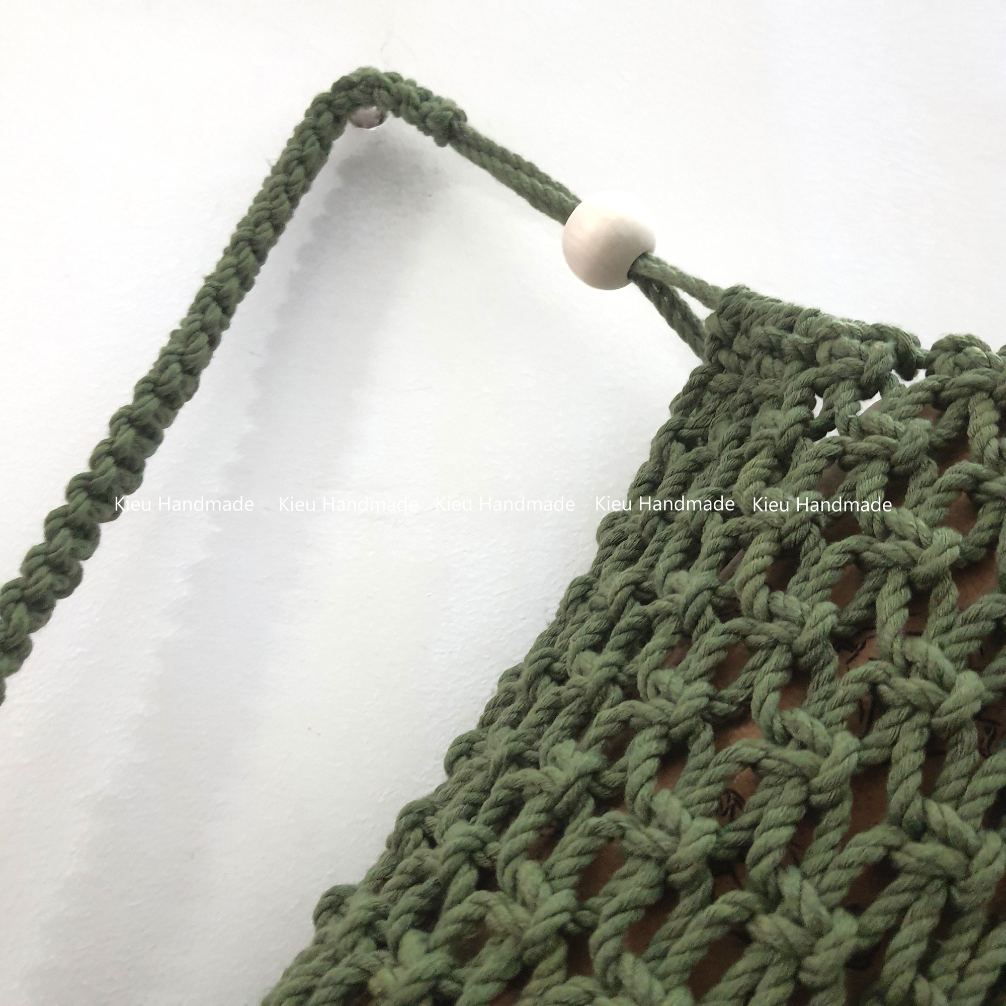 Túi đựng thảm tập yoga macrame độc đáo