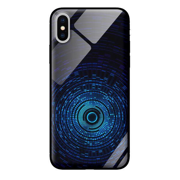 Ốp kính cường lực cho iPhone X Ô Vuông Xanh - Hàng chính hãng