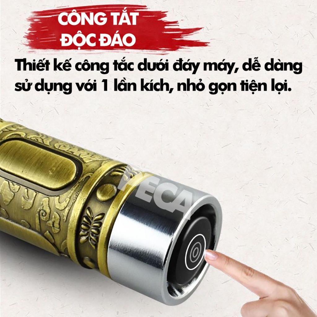Tông đơ chấn viền không dây Kemei KM-1974A / KM-1974C 2 viên pin rời sạc được dùng fade tóc, cạo đầu cạo trắng