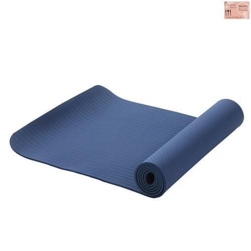 Thảm tập Yoga 2 lớp TPE dày 6mm, Thảm tập Gym chống trơn trượt và không thấm mồ hôi