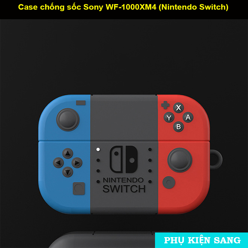 Vỏ bao ốp cho Sony WF-1000XM4 / Linkbuds S (Nintendo Switch)