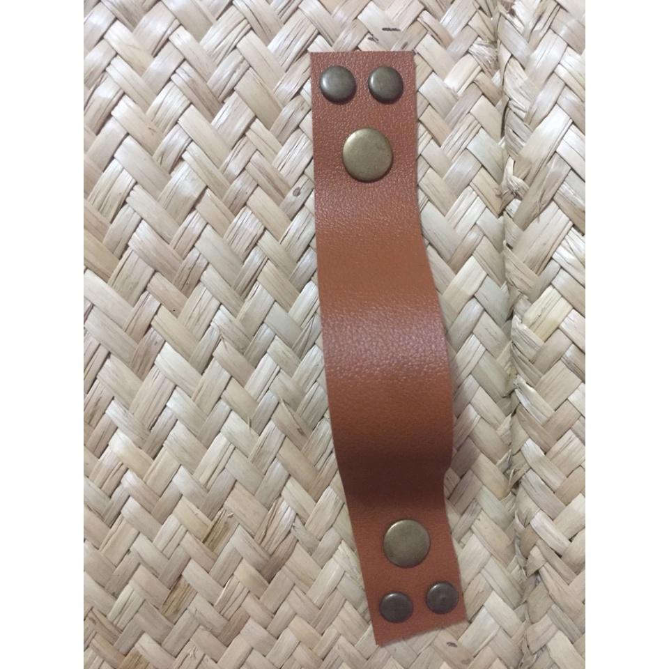 Nút tán rivet 2 mặt Bằng Thau không gỉ Màu vàng, màu đồng Size 6x6mm , 9x9mm Trang trí quần áo, làm thủ công