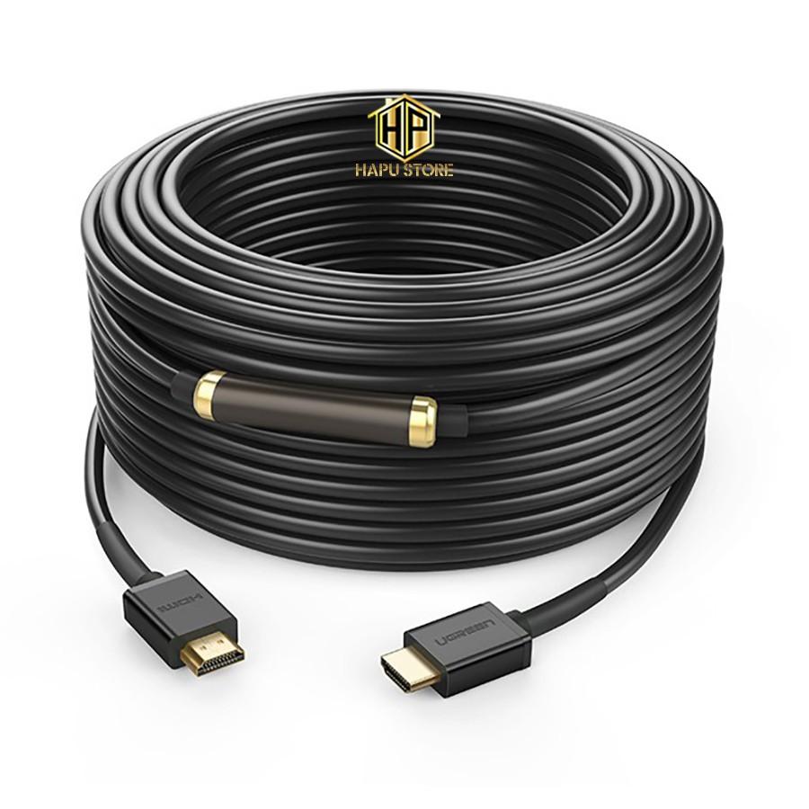 Cáp HDMI Ugreen 10112 dài 20M hỗ trợ Fulll HD cao cấp - Hàng Chính Hãng