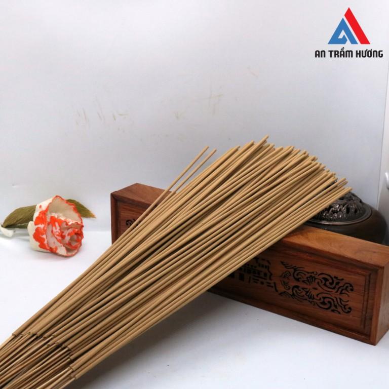 Nhang Trầm Hương Có Tăm, 30cm, 112 cây  Hương Thơm Dịu Ngọt từ Trầm Hương Tinh Sạch