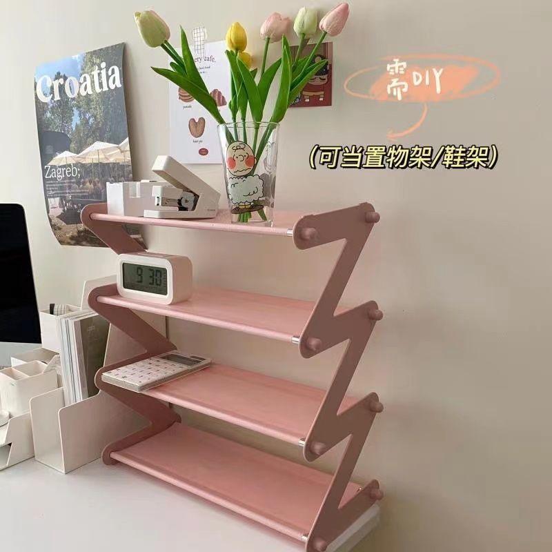 Kệ Để Giày Nhiều Tầng Đa Năng Có Thể Gấp Gọn Tiện Dụng Cho Gia Đình