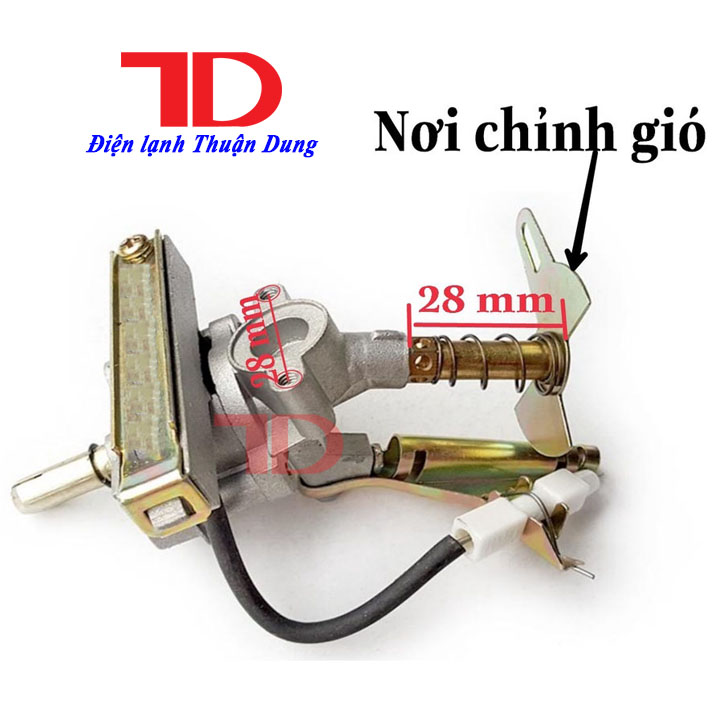 Bộ Chế hòa khí đánh lửa dành cho bếp ga, Cụm đánh lửa tự động Magneto cho bếp gas dương hàng nhập khẩu - Điện lạnh Thuận Dung